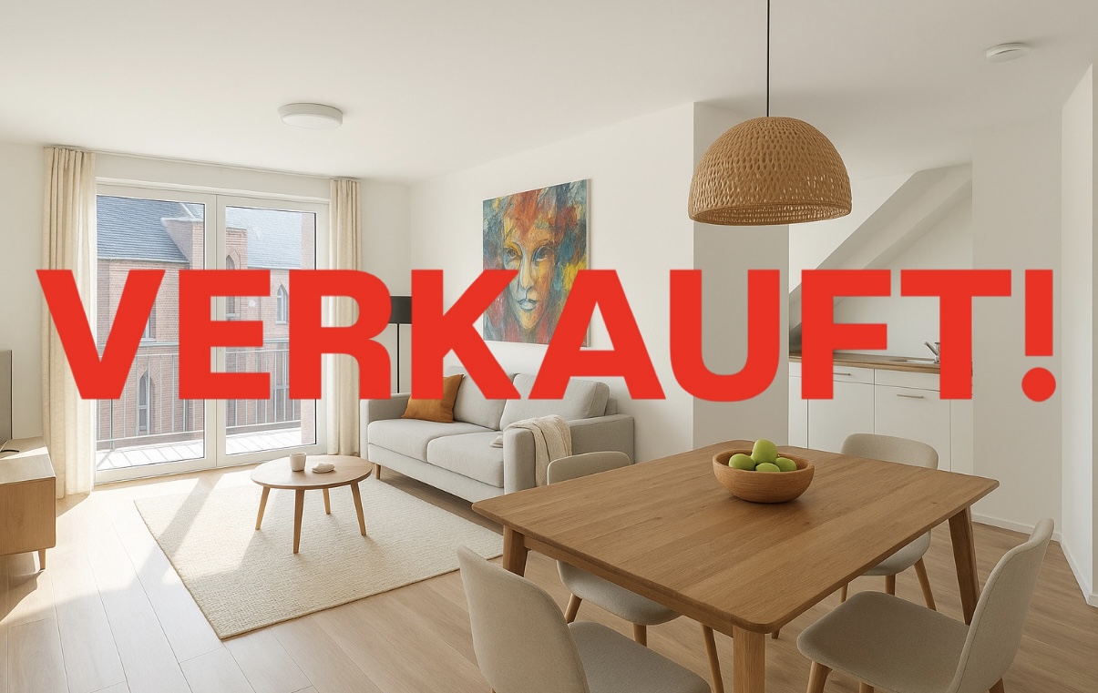 VERKAUFT! „Attraktive Eigentumswohnung (KfW70) in begehrter Wohnlage von Unterrath/Grenze Lichtenbroich mit Süd-Terrasse und Stellplatz“