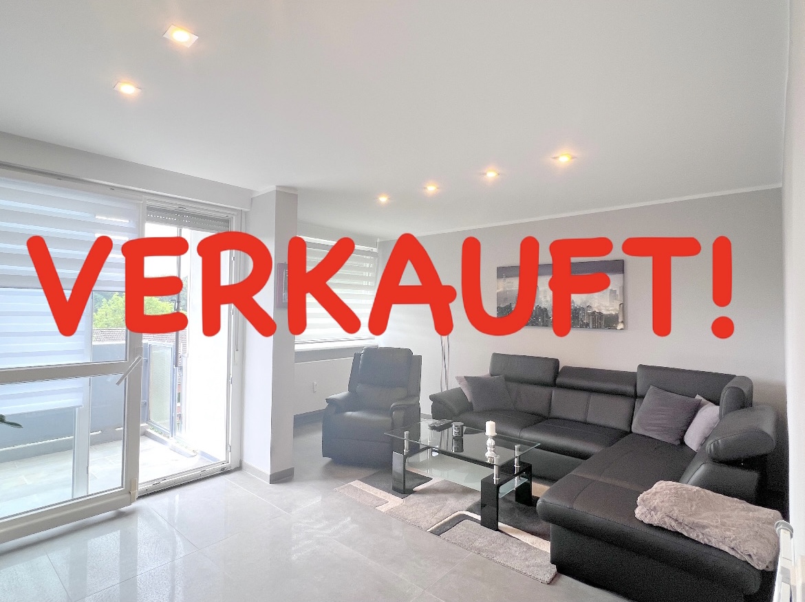 VERKAUFT! „Moderne Etagenwohnung in Top-Zustand mit Balkon in zentraler Lage von Dormagen-Hackenbroich“