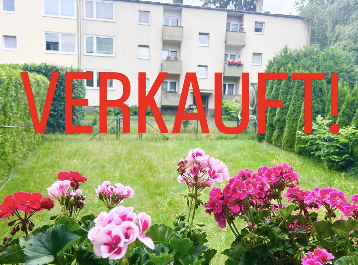 VERKAUFT! Schöne Gartenwohnung mit Charme in Düsseldorf Rath/Grenze Mörsenbroich