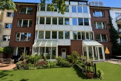 Rückansicht des Hauses