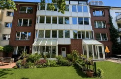 Rückansicht des Hauses