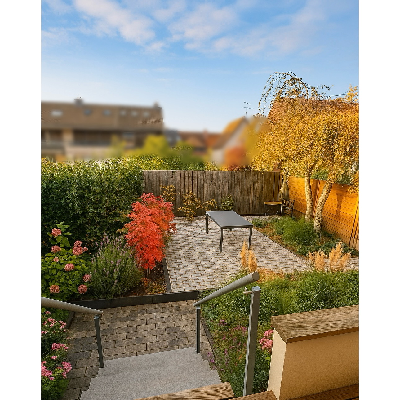 Raum für Familie und Zukunft – Zweifamilienhaus mit vielen Optionen, 2 Garagen + Garten in Unterrath